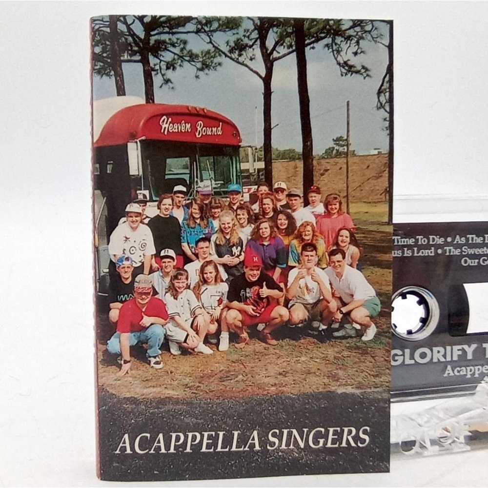Acapella Singers Glorify Thy Name Cassette Tape Vintage Christian Gospel Heaven